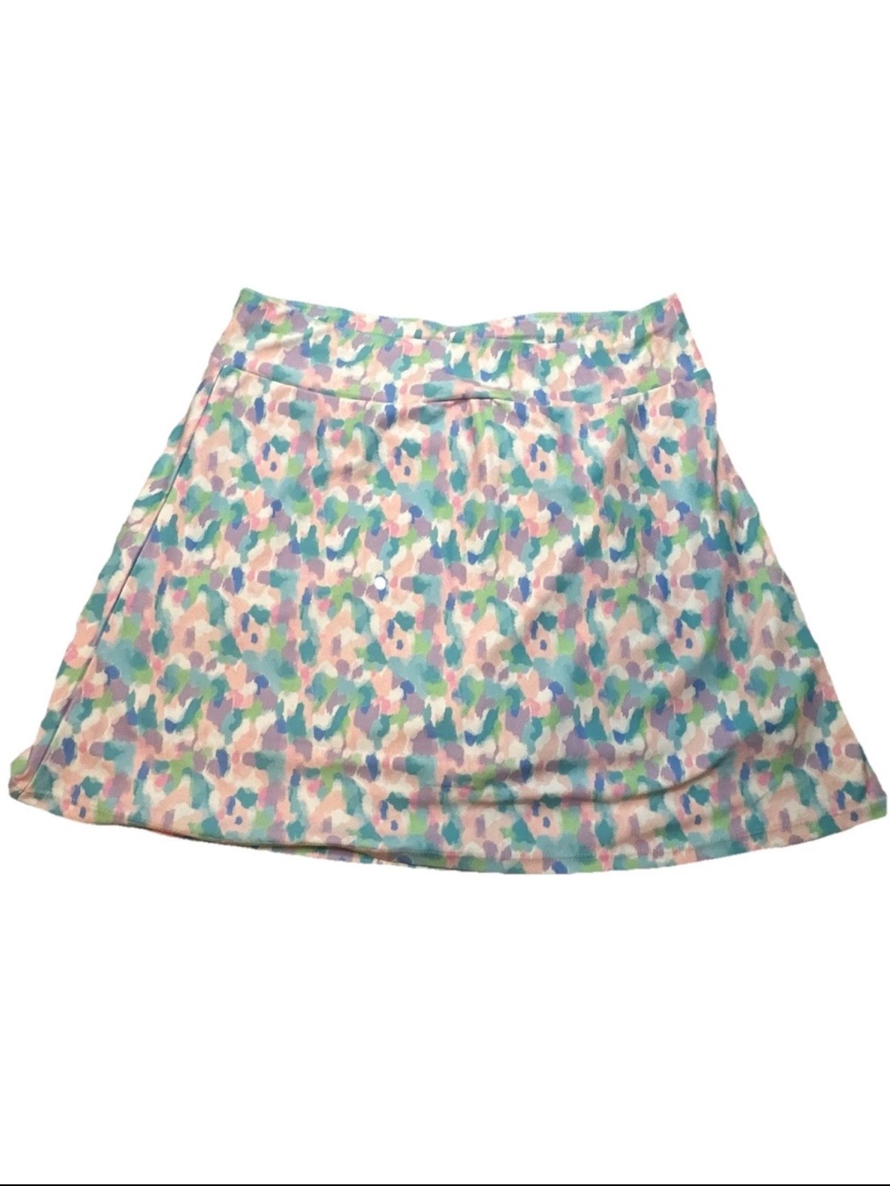 Stitch Fix We Wander Girls Active Skort | Size 16-18 | Pastel Abstract Print NWT